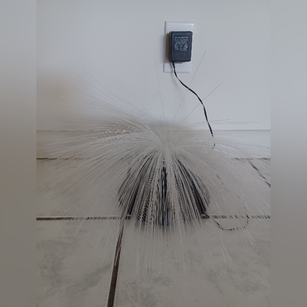 Vintage rotating fiber optic tab